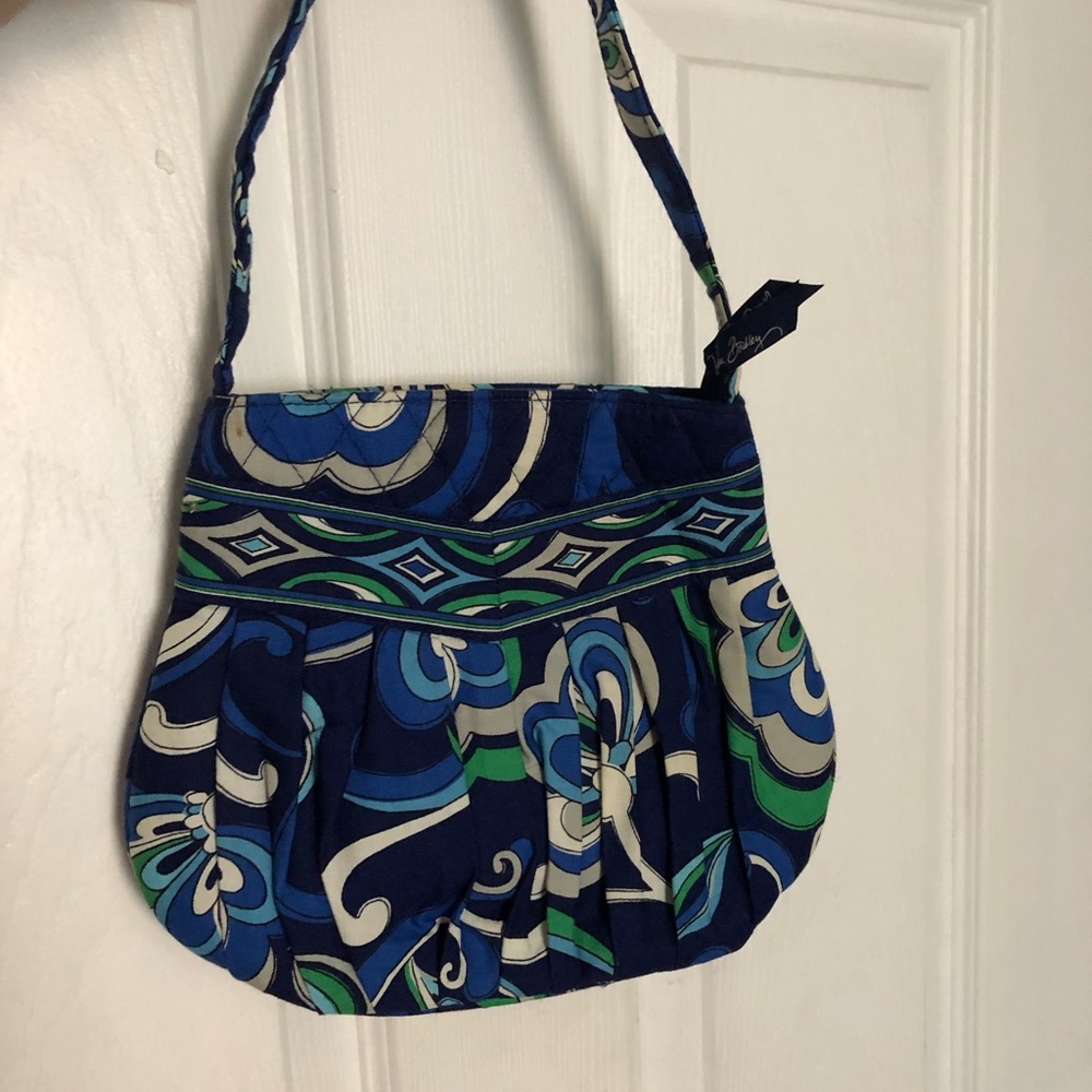 Blue Vera Bradley Mini Handbag